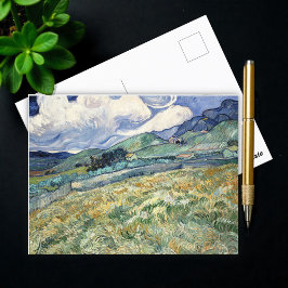 Postal Paisaje de Saint-Rémy por Vincent Van Gogh