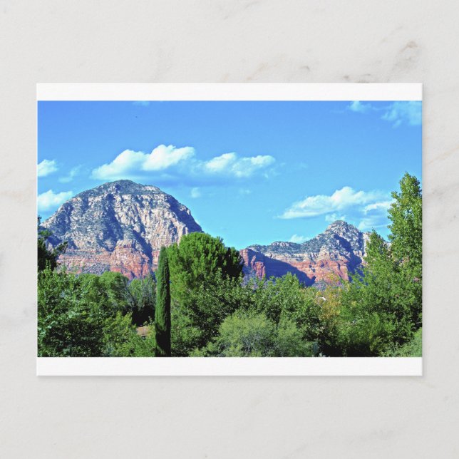 Postal Paisaje de Sedona (Anverso)