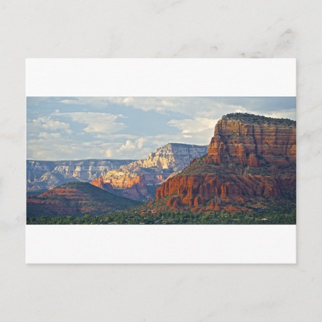 Postal Paisaje de Sedona (Anverso)