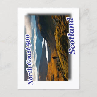 Postal paisaje de senderismo de scotland