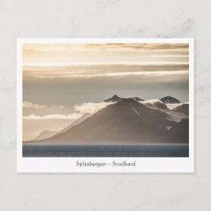 Postal Paisaje de Spitsbergen Svalbard