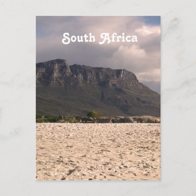 Postal Paisaje de Sudáfrica (Anverso)