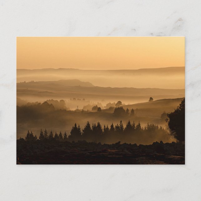 Postal Paisaje de Sunset (Anverso)