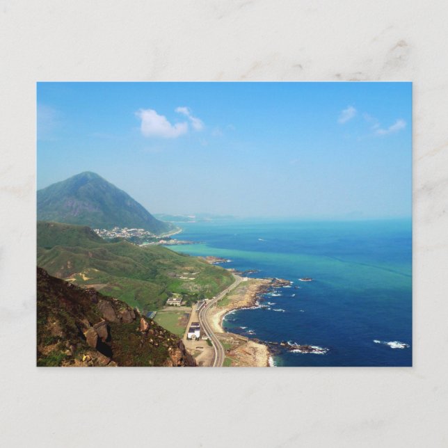 Postal Paisaje de Taiwán (Anverso)