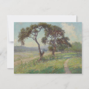 Postal Paisaje de Texas Hill Country, Onderdonk
