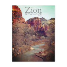 Paisaje de Utah en el Parque Nacional de Zion