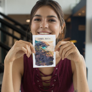 Postal Paisaje de Viaje de Costa Rica