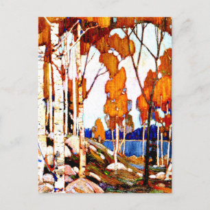 Postal Paisaje decorativo de Tom Thomson