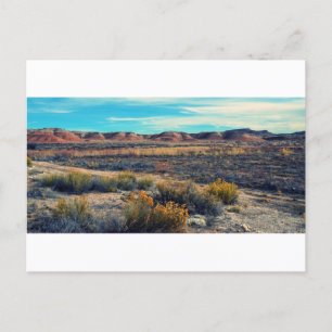 Postal Paisaje del desierto en el sur de Utah