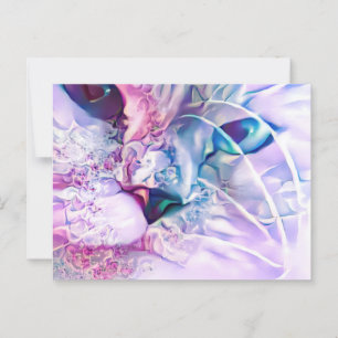 Postal Paisaje del gato Pastel