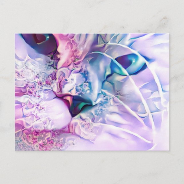 Postal Paisaje del gato Pastel (Anverso)