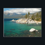 Postal Paisaje del Lago Tahoe<br><div class="desc">Aguas prístinas y esmeraldas del lago Tahoe</div>