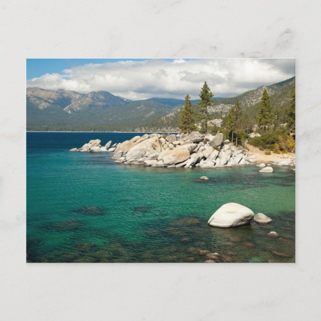 Postal Paisaje del Lago Tahoe (Anverso)