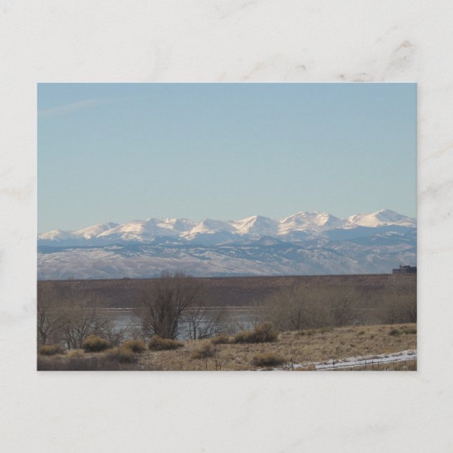 Postal Paisaje del Parque Estatal Cherry Creek (Anverso)