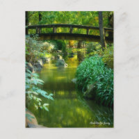 Paisaje del puente arqueado:Postal