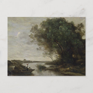 Postal Paisaje del río