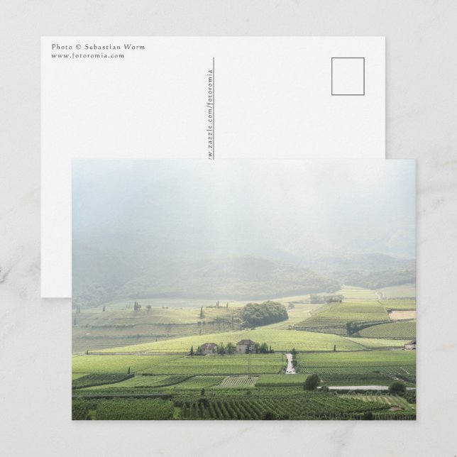 Postal Paisaje del Tirol del Sur (Anverso / Reverso)