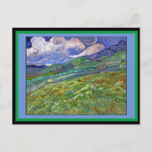Postal Paisaje desde Saint-Ré my, Van Gogh,