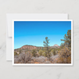 Postal paisaje desértico