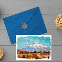 Paisaje en América del Sur de Bolivia