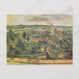 Postal Paisaje en el Jas-de-Bouffan - Paul Cezanne