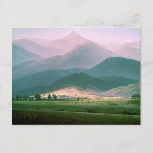 Postal Paisaje en la Riesengebirge, 1810-11