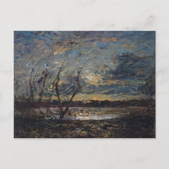 Postal Paisaje en las afueras de Cremieu (Anverso)