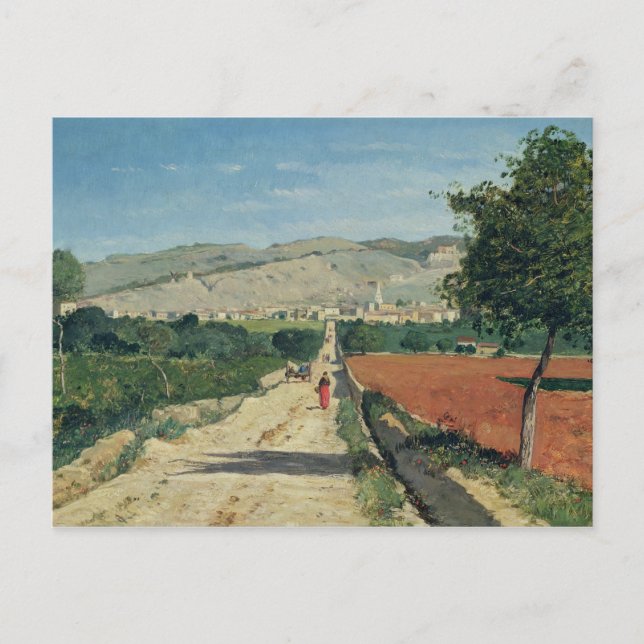 Postal Paisaje en Provenza (Anverso)