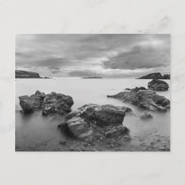 Postal Paisaje en Shetland Occidental (Anverso)