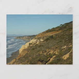 Postal Paisaje escénico de la costa de California