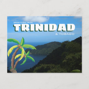 Postal Paisaje Escénico Trinidad y Tobago