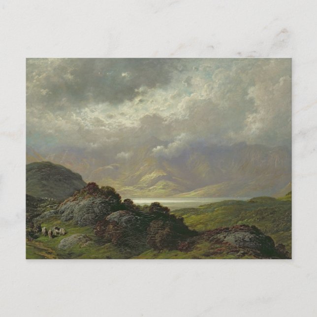 Postal Paisaje escocés (Anverso)