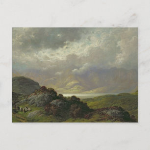 Postal Paisaje escocés