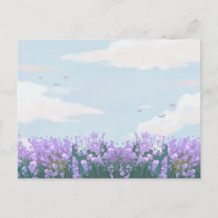 Postal Paisaje estético naturaleza azul cielo primavera f