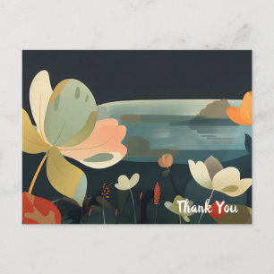 Postal Paisaje floral de ensueño 3