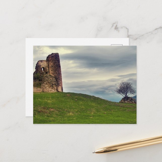 Postal Paisaje georgiano (Anverso/Reverso In Situ)