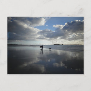 Postal Paisaje hermoso de la playa