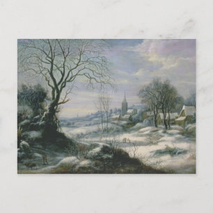 Postal Paisaje invernal