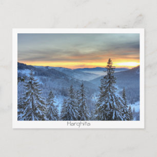 Postal Paisaje invernal