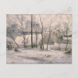 Postal Paisaje invernal, 1879