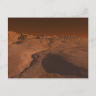 Postal Paisaje marciano