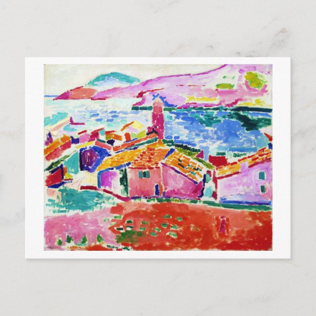 Postal Paisaje, Matisse (Anverso)