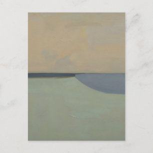 Postal Paisaje minimalista abstracto horizonte suave neut
