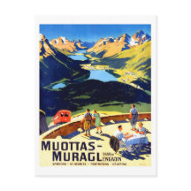 paisaje montañoso Muottas Muragl, Suiza