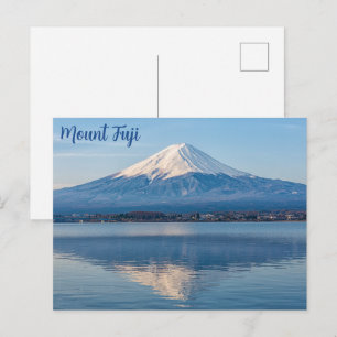 Postal Paisaje Monte Fuji Japón