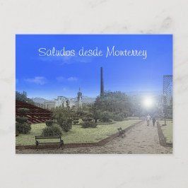 Postal Paisaje Monterrey