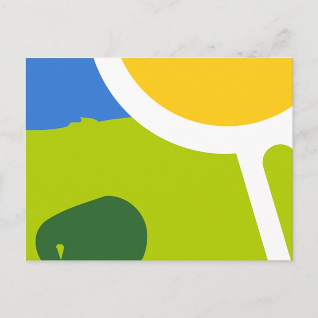 Postal Paisaje natural (Anverso)