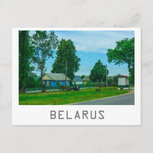 Postal Paisaje natural Paisaje rural Aldea Ruta