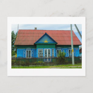 Postal Paisaje Natural Rural Village Hut House