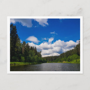 Postal Paisaje natural Scenerar Canal Sky Bielorrusia